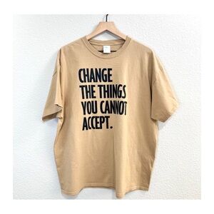 “Change The Things You Cannot Accept” Graphic T-Shirt – Levine Museum